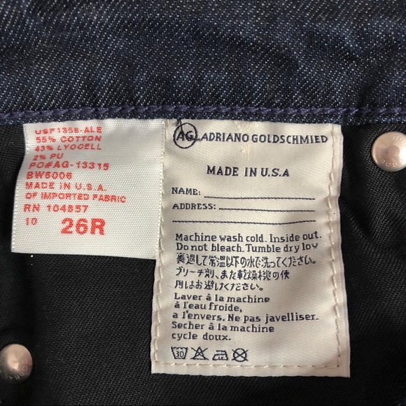 Adriano Goldschmied Jeans | Trouser Leg | Size 26R - Picture 7 of 8